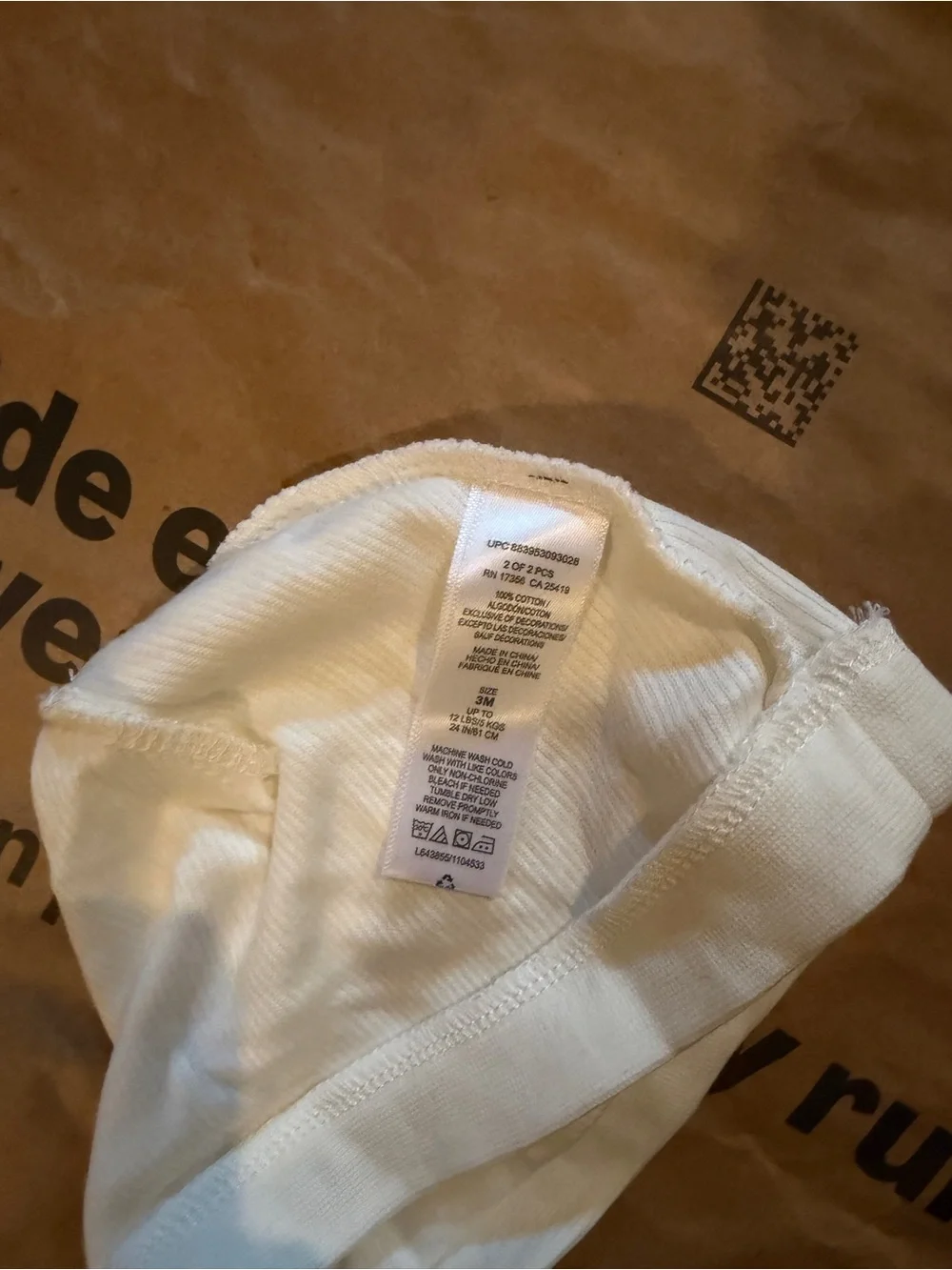 Old Navy Kids Cream Knit Beanie